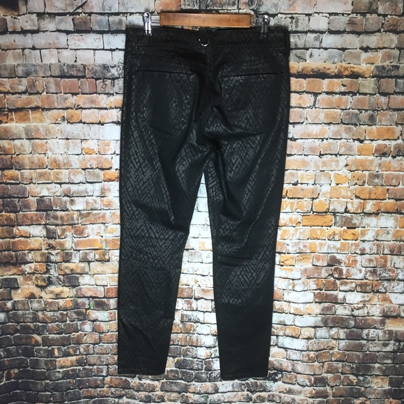 NYDJ Alina Legging Black Skinny Jeans Women Sz 8 - Picture 2 of 6